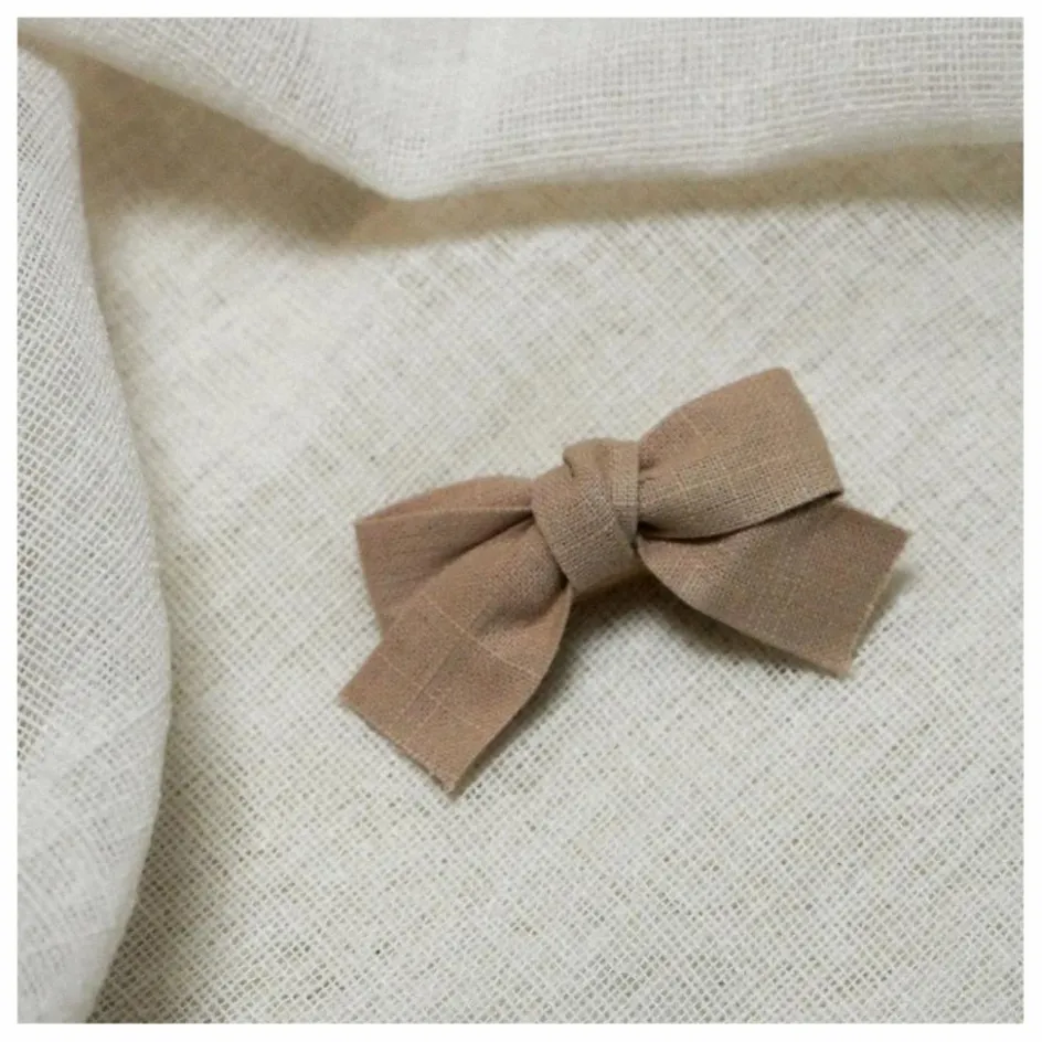 Outlet Gentil Coquelicot Barrettes - Set de 3 Caramel
