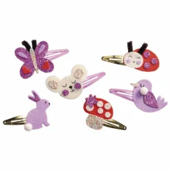 Janod Barrettes Fleurs à créer - x Hachette| Loisirs Créatifs