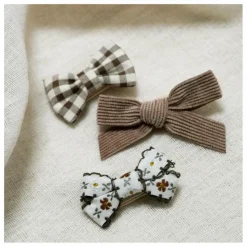 Gentil Coquelicot Barrettes Fleurs - Set de 3|Enfant Accessoires De Mode