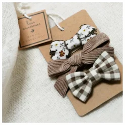 Gentil Coquelicot Barrettes Fleurs - Set de 3|Enfant Accessoires De Mode