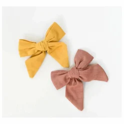 Enfant Gentil Coquelicot Accessoires De Mode*Barrettes Nœuds - Set de 2 |