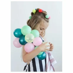 Meri Meri Barrettes Pompons - Set de 6|Enfant Accessoires De Mode