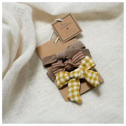 Online Barrettes Vichy - Set de 3 Enfant Accessoires De Mode