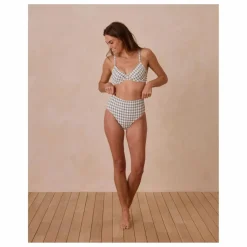 Online Bas de Maillot Vichy Fibres Recyclées | Femme Maillots De Bain