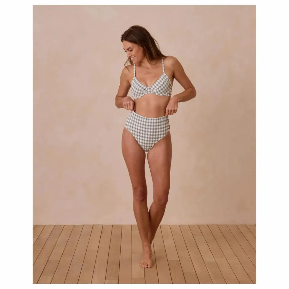 Online Bas de Maillot Vichy Fibres Recyclées | Femme Maillots De Bain