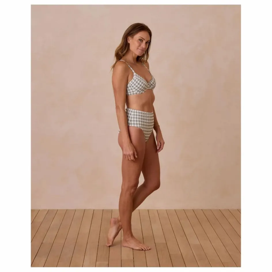 Online Bas de Maillot Vichy Fibres Recyclées | Femme Maillots De Bain