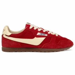 Autry Basket Windspin Low Bicolore Suède et Cuir ||Femme Baskets