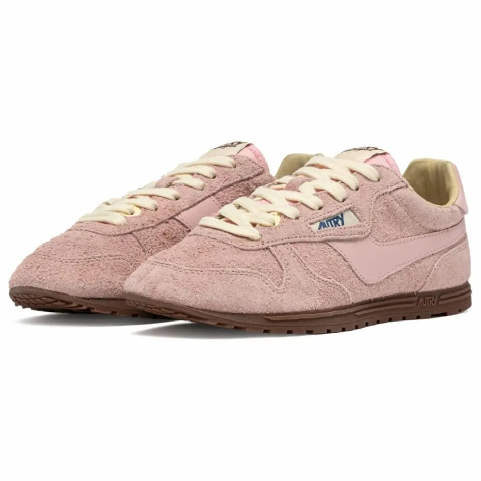 Hot Basket Windspin Low Suède et Cuir | Femme Baskets