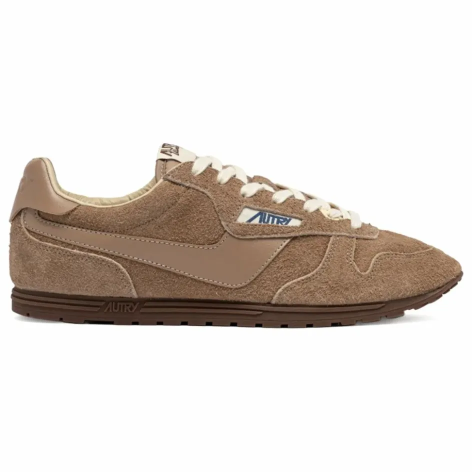 Discount Basket Windspin Low Suède et Cuir | Femme Baskets