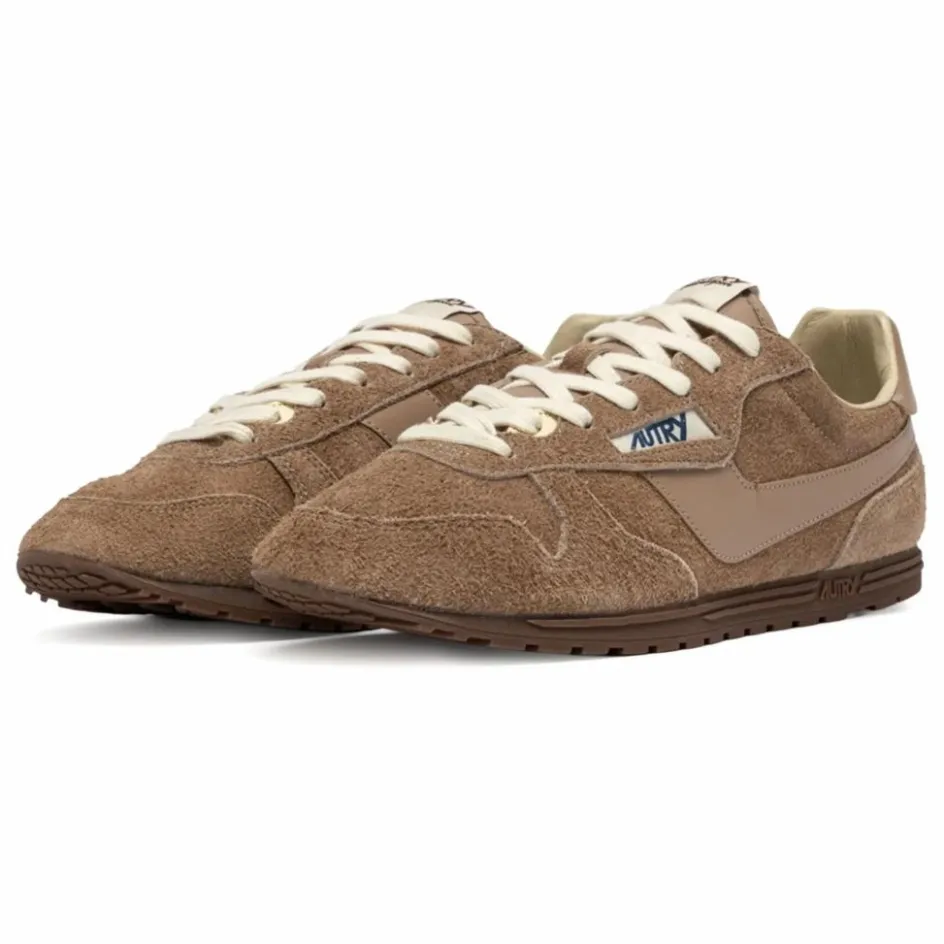 Discount Basket Windspin Low Suède et Cuir | Femme Baskets