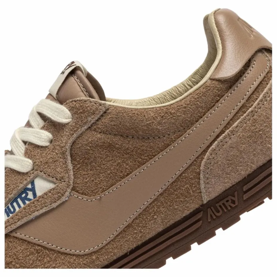 Discount Basket Windspin Low Suède et Cuir | Femme Baskets