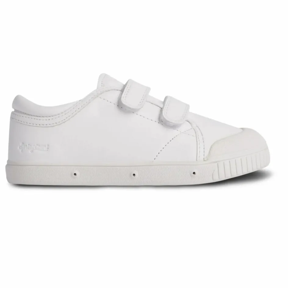 Spring Court Baskets Basses Scratchs G2 Nappa | Blanc