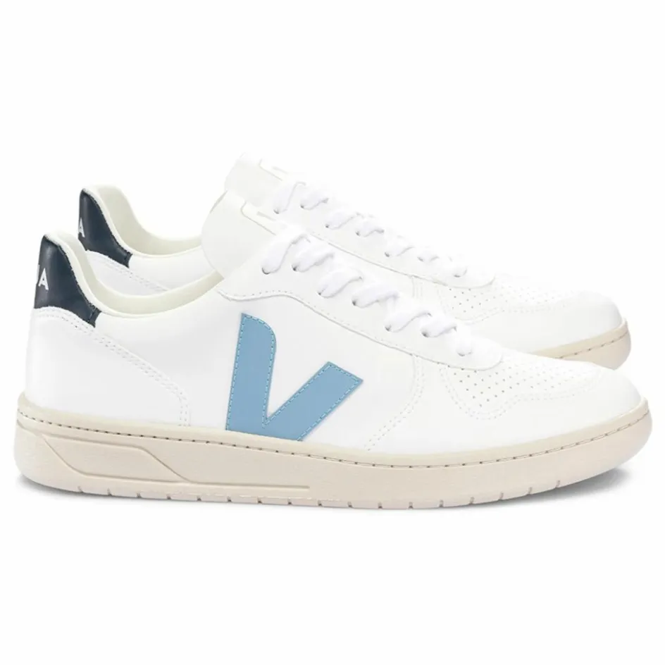 Best Veja Baskets Cuir V-10 CWL | Bleu ciel