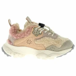 Flower Mountain Baskets Doi Lacets Cuir Eco et Teddy ||Enfant Baskets