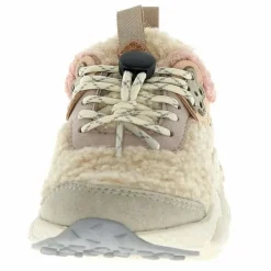 Flower Mountain Baskets Doi Lacets Cuir Eco et Teddy ||Enfant Baskets