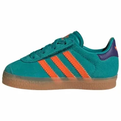 Enfant Adidas Baskets|Baskets*Baskets Gazelle Lacets Elastiqués |