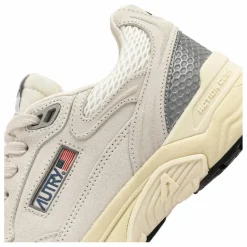 Online Autry Baskets Hyperway Low Suède | Blanc