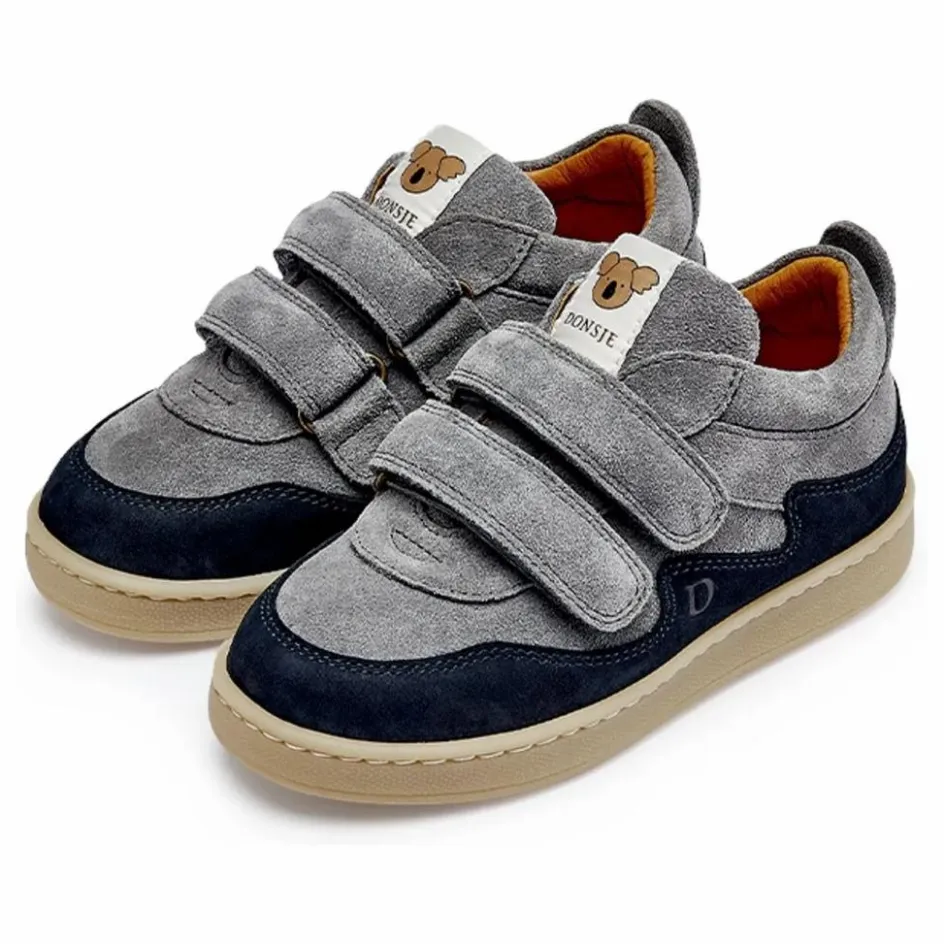 Sale Donsje Baskets Ivalo | Bleu gris