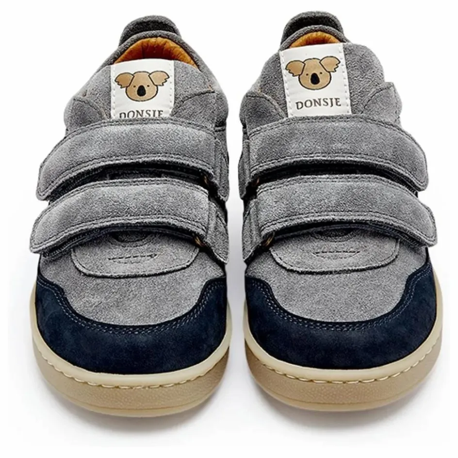 Sale Donsje Baskets Ivalo | Bleu gris