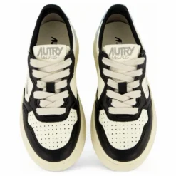 Enfant Autry Baskets*Baskets Kids Medalist Low Cuir Bicolore |