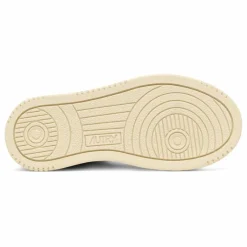 Autry Baskets Kids Medalist Mid Cuir Bicolore | Rose