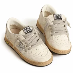 New Golden Goose Baskets Lacets Ballstar Paillettes | Argenté
