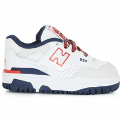 Discount New Balance Baskets Lacets Elastiqués 550 | Rouge