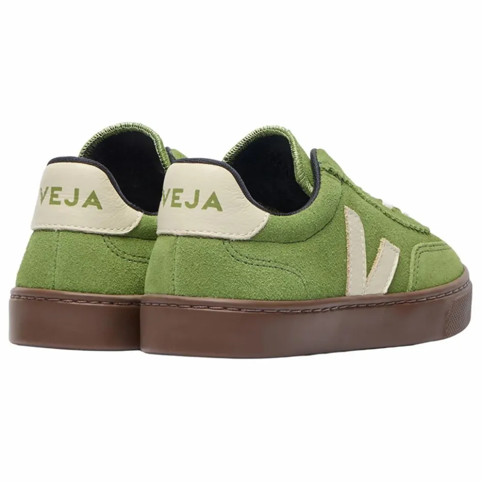 New Veja Baskets Lacets Elastiqués Volley Suede | Vert