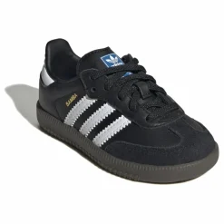 Adidas Baskets Lacets Elastiqués Samba | Noir