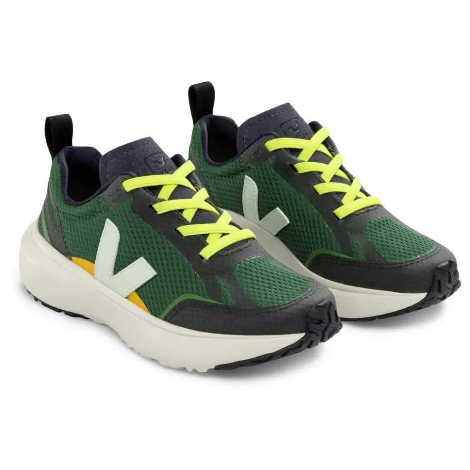 Online Veja Baskets Lacets Elastiqués Canary | Vert