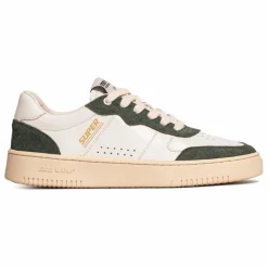 New Bob Wolf Baskets Legacy '76 Cuir et Suède | Vert foncé