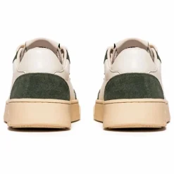 New Bob Wolf Baskets Legacy '76 Cuir et Suède | Vert foncé