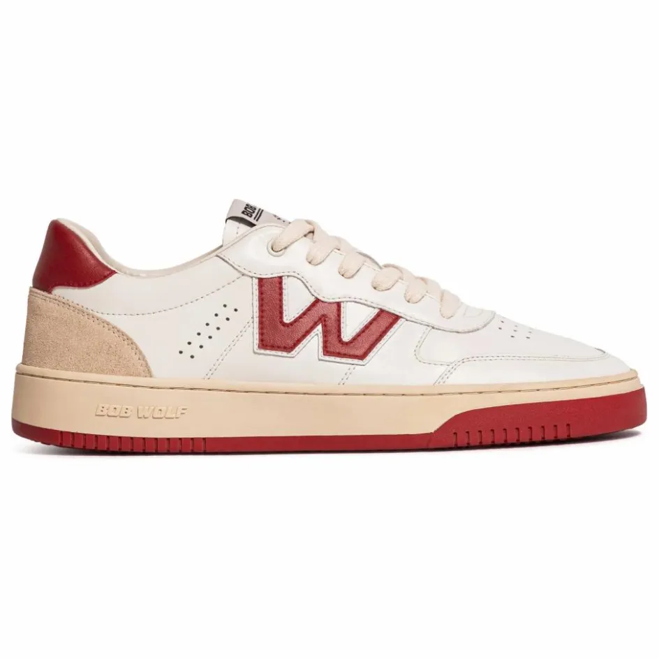 Online Bob Wolf Baskets Legacy Cuir et Suède | Rouge