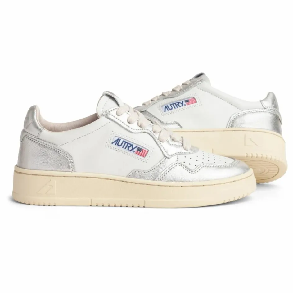 Femme Autry Baskets*Baskets Medalist Low Bicolore |