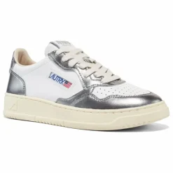Outlet Baskets Medalist Low Cuir Bicolore | Femme Baskets