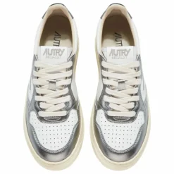 Outlet Baskets Medalist Low Cuir Bicolore | Femme Baskets