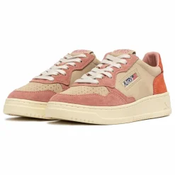 Best Autry Baskets Medalist Low Tricolore Suède | Orange