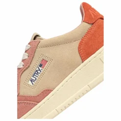 Best Autry Baskets Medalist Low Tricolore Suède | Orange