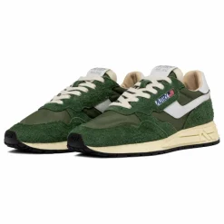 New Autry Baskets Reelwind Low Nylon | Vert foncé