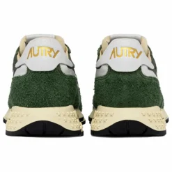 New Autry Baskets Reelwind Low Nylon | Vert foncé