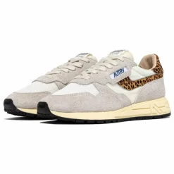 Discount Baskets Reelwind Low Suède Et Nylon Léopard | Femme Baskets
