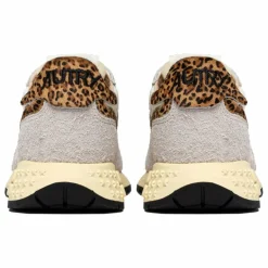 Discount Baskets Reelwind Low Suède Et Nylon Léopard | Femme Baskets