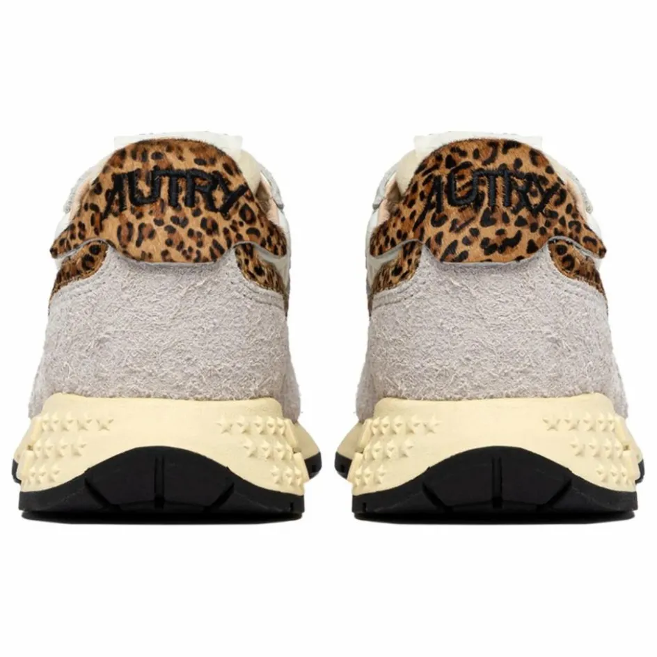 Discount Baskets Reelwind Low Suède Et Nylon Léopard | Femme Baskets