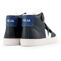 Veja Baskets Scratchs Cuir Fourrées Esplar Mid ||Enfant Baskets|Baskets