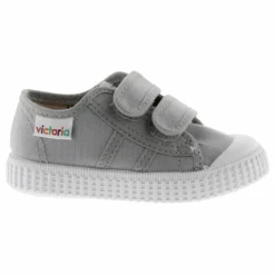 Sale Victoria Baskets Scratchs Tiras Lona | Gris