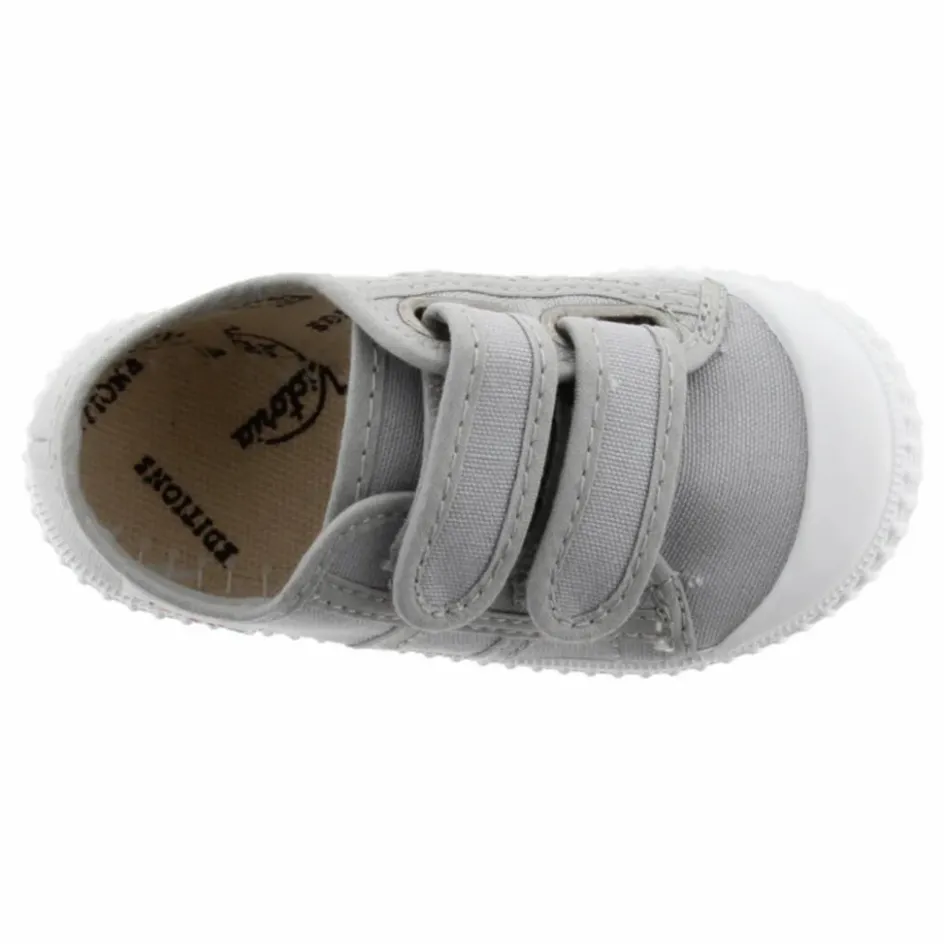 Sale Victoria Baskets Scratchs Tiras Lona | Gris
