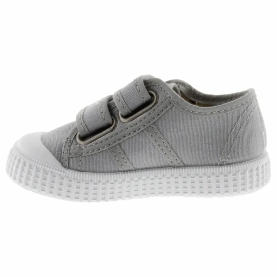 Sale Victoria Baskets Scratchs Tiras Lona | Gris