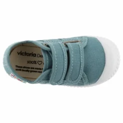 Online Victoria Baskets Scratchs Tiras Lona | Bleu