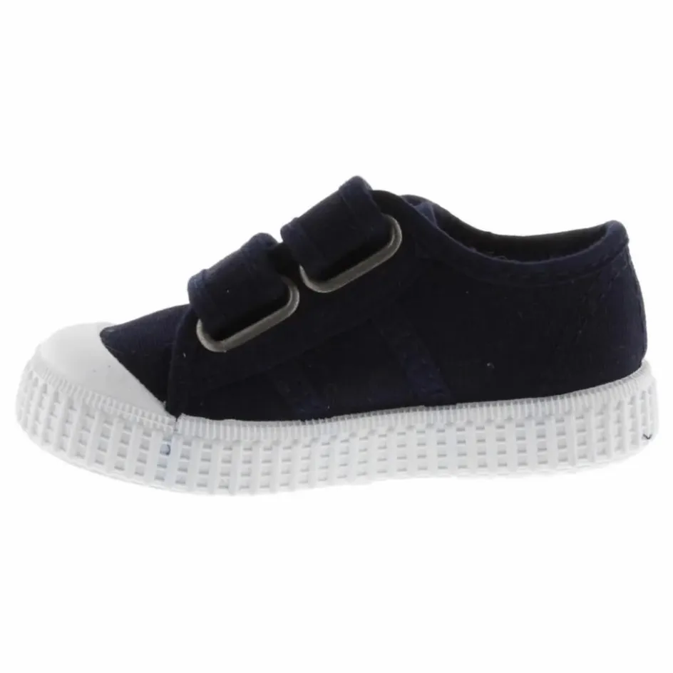 Discount Victoria Baskets Scratchs Tiras Lona | Bleu marine