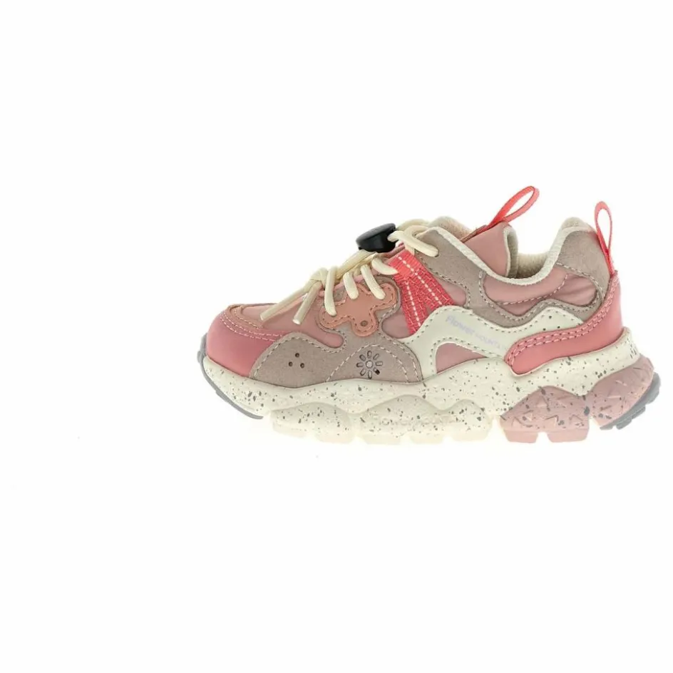 New Baskets Yamano 3 Lacets Cuir Eco et Nylon | Enfant Baskets